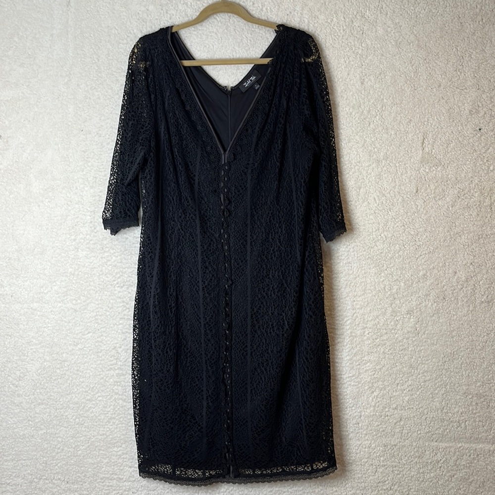 Isabel Toledo for Lane Bryant Womens Lace Dress Designer SIZE 22 PLUS SIZE